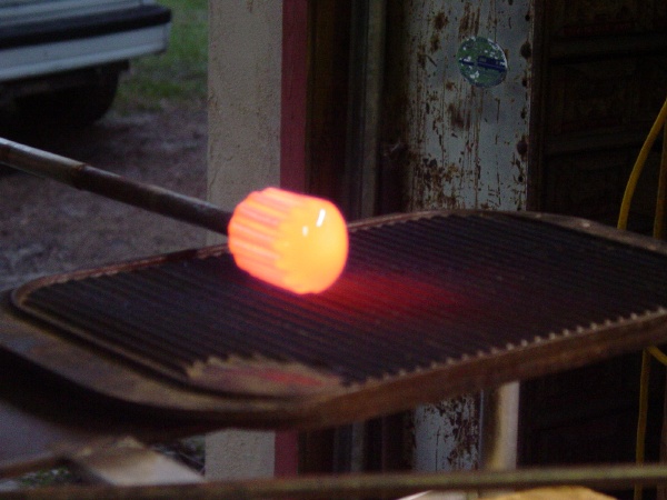 Putting texture into furnace beads