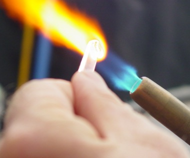 mashing with tweezers